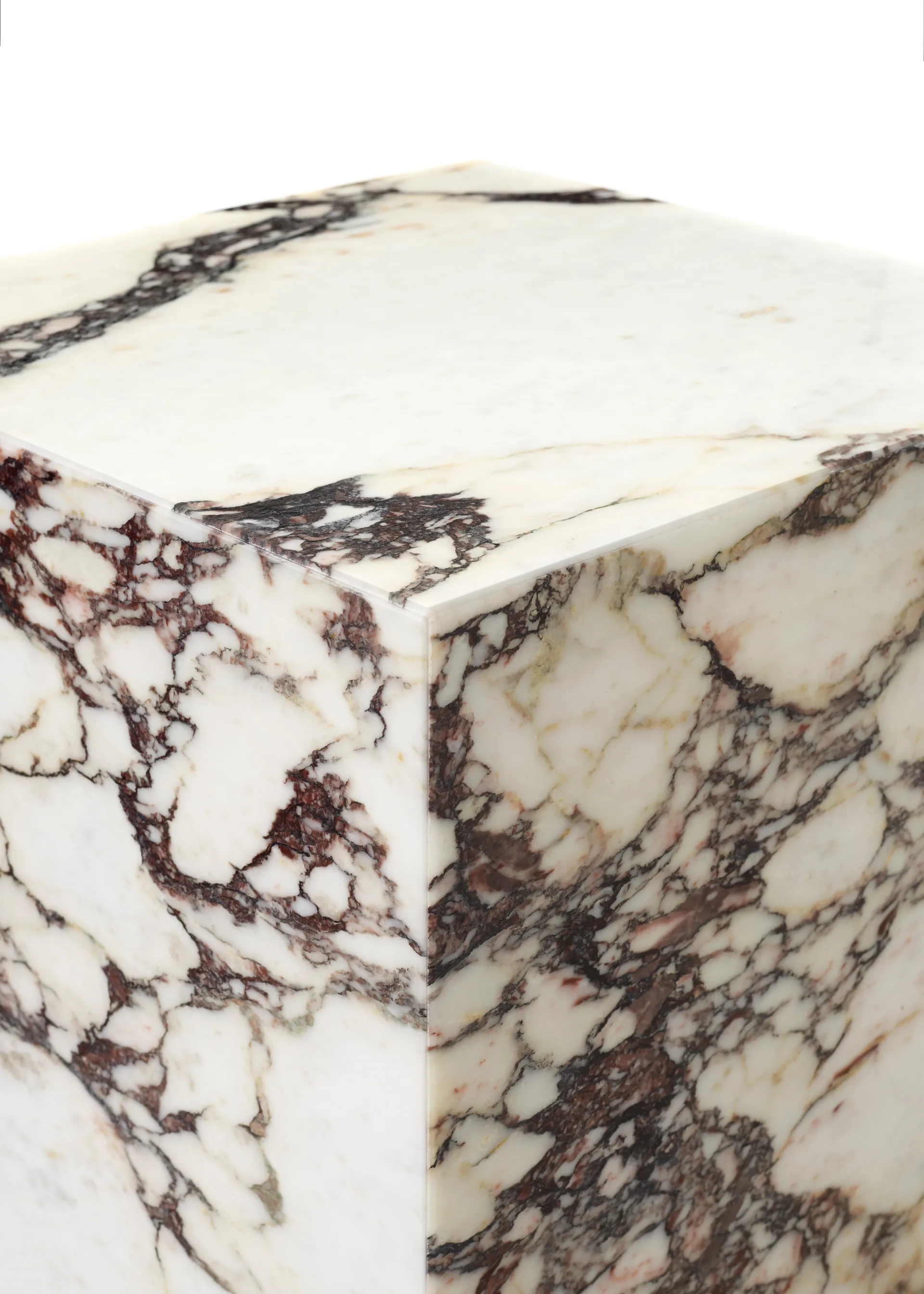 Plinth tall Beistelltisch 30x30x51 cm, Multi rose Audo Copenhagen