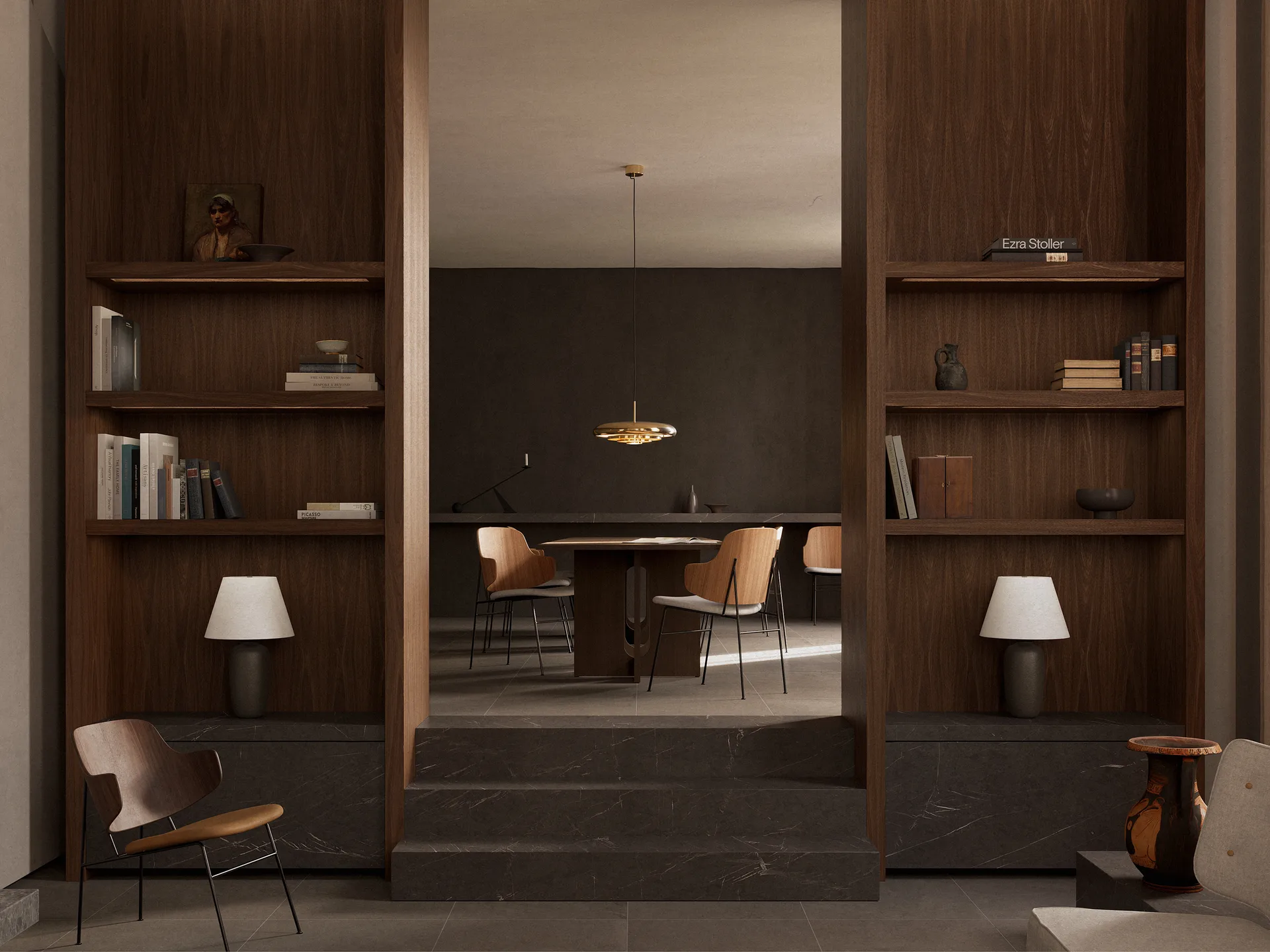 Resonant Anhänger Ø 53 cm, Messing Audo Copenhagen