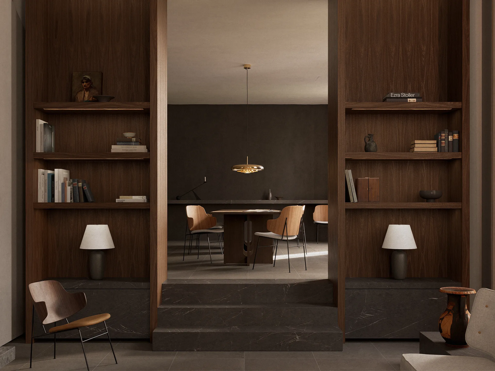 Resonant Anhänger Ø 53 cm, Messing Audo Copenhagen