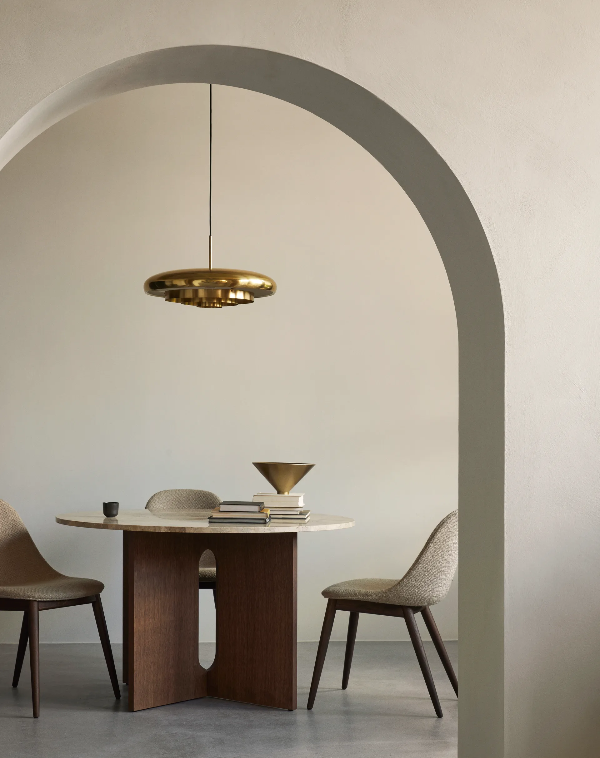 Resonant Pendelleuchte Ø 53 cm, Messing Audo Copenhagen