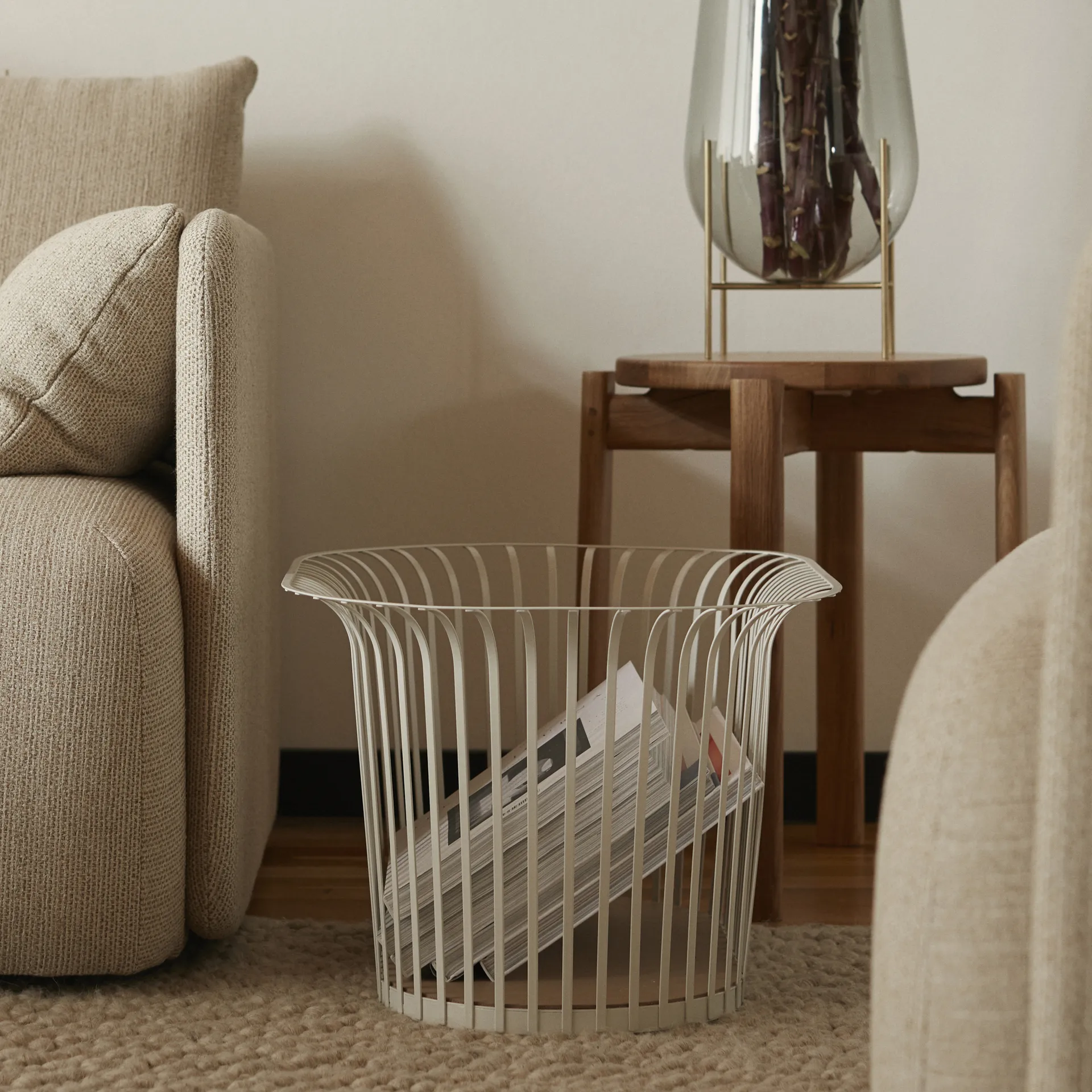 Ribbon Korb, Elfenbein Audo Copenhagen