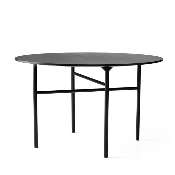 Snaregade Tisch runt - Schwarz, Ø 120cm - Audo Copenhagen