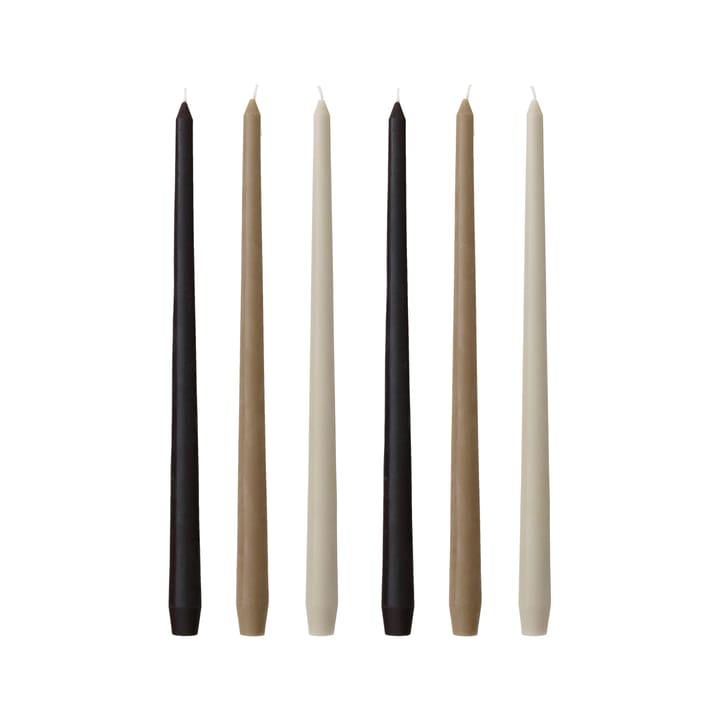 Spire Kerze 38 cm 6er-Pack - Ivory - Audo Copenhagen