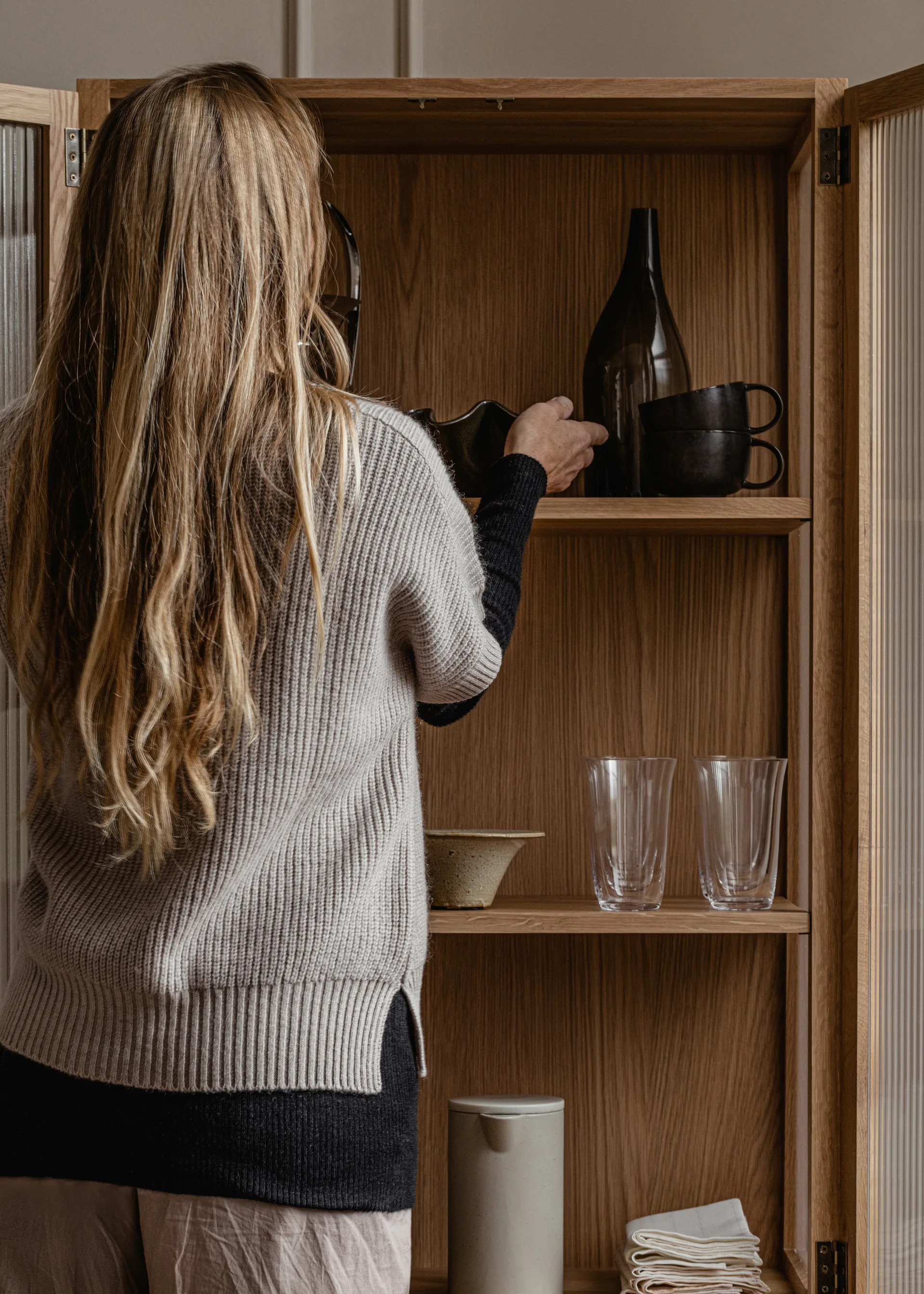 Strandgade Wasserglas 13,7cm 2er Pack, Klar Audo Copenhagen