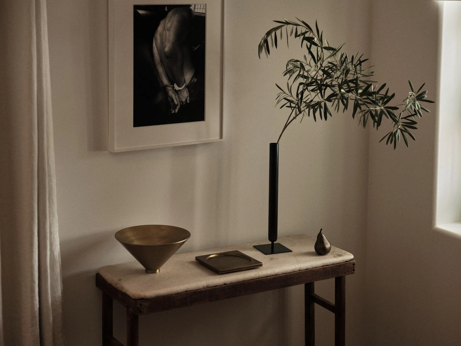 Taper Schale Ø 26 cm, Messing Audo Copenhagen