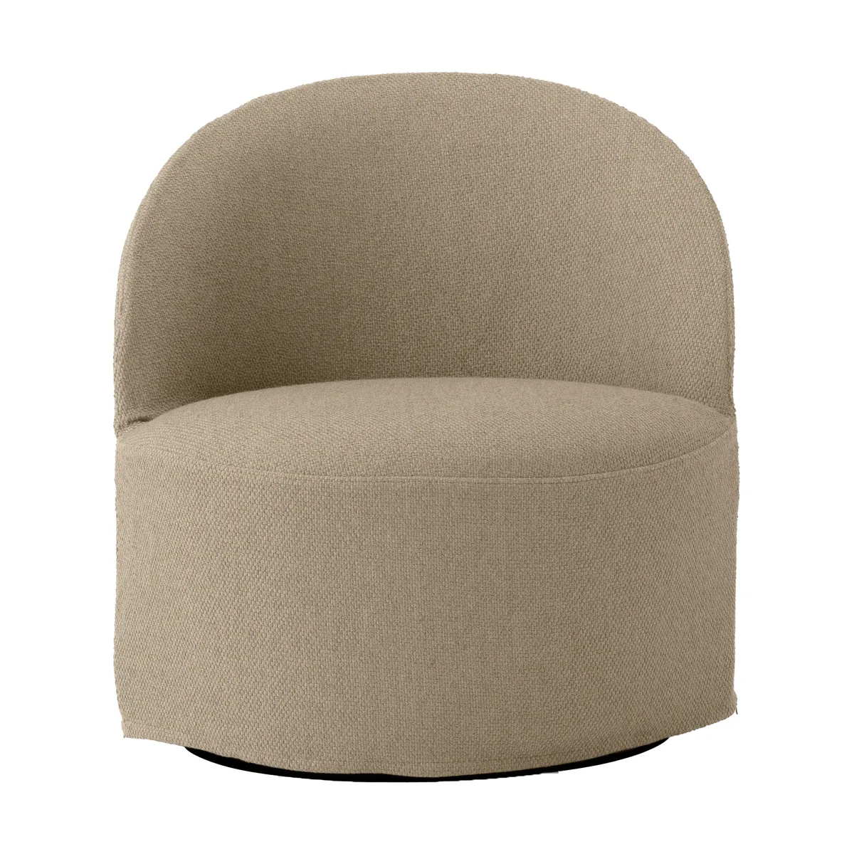Audo Copenhagen Tearoom lounge chair Swivel Logan 02 Sand