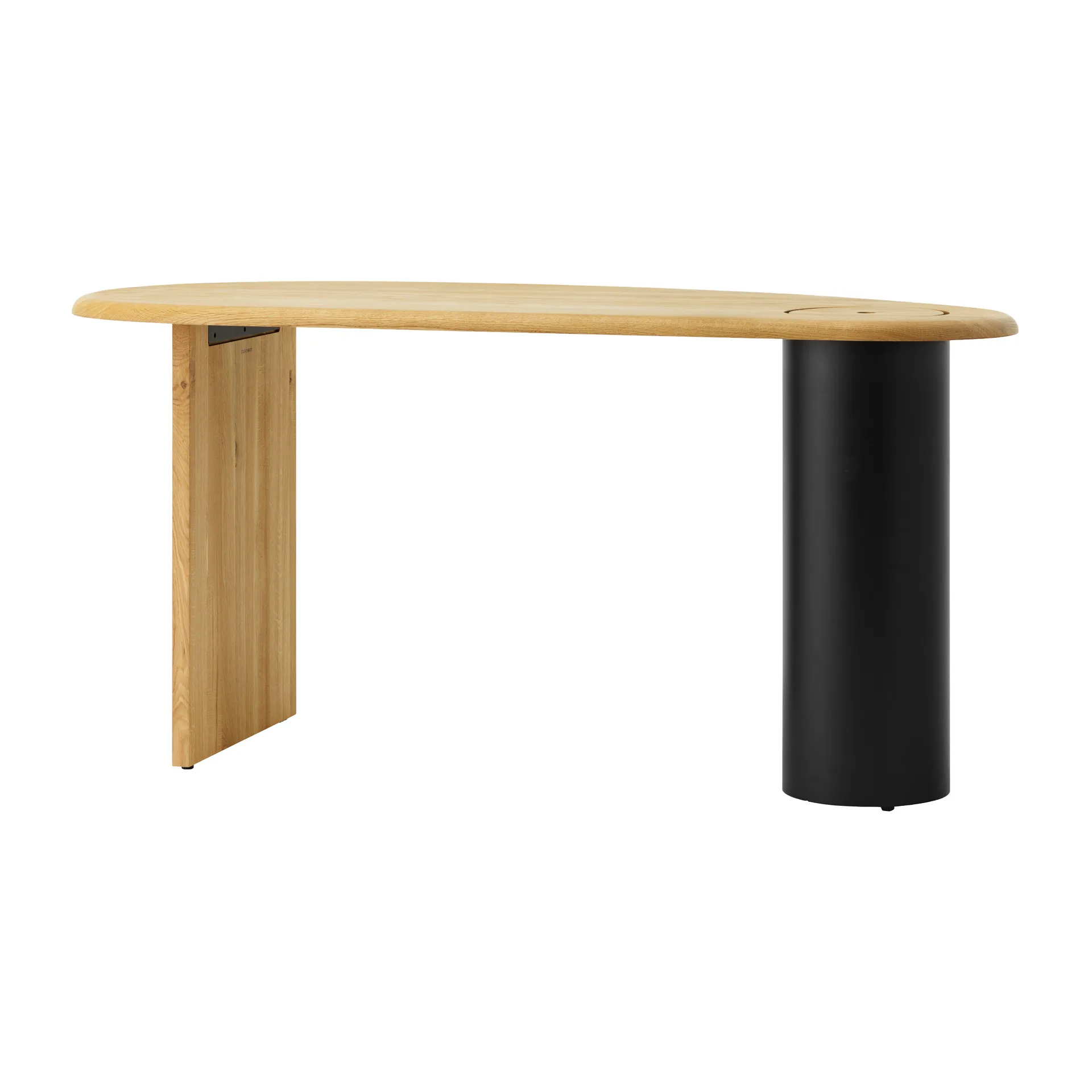 The Eclipse desk Schreibtisch, Natural Oak Audo Copenhagen