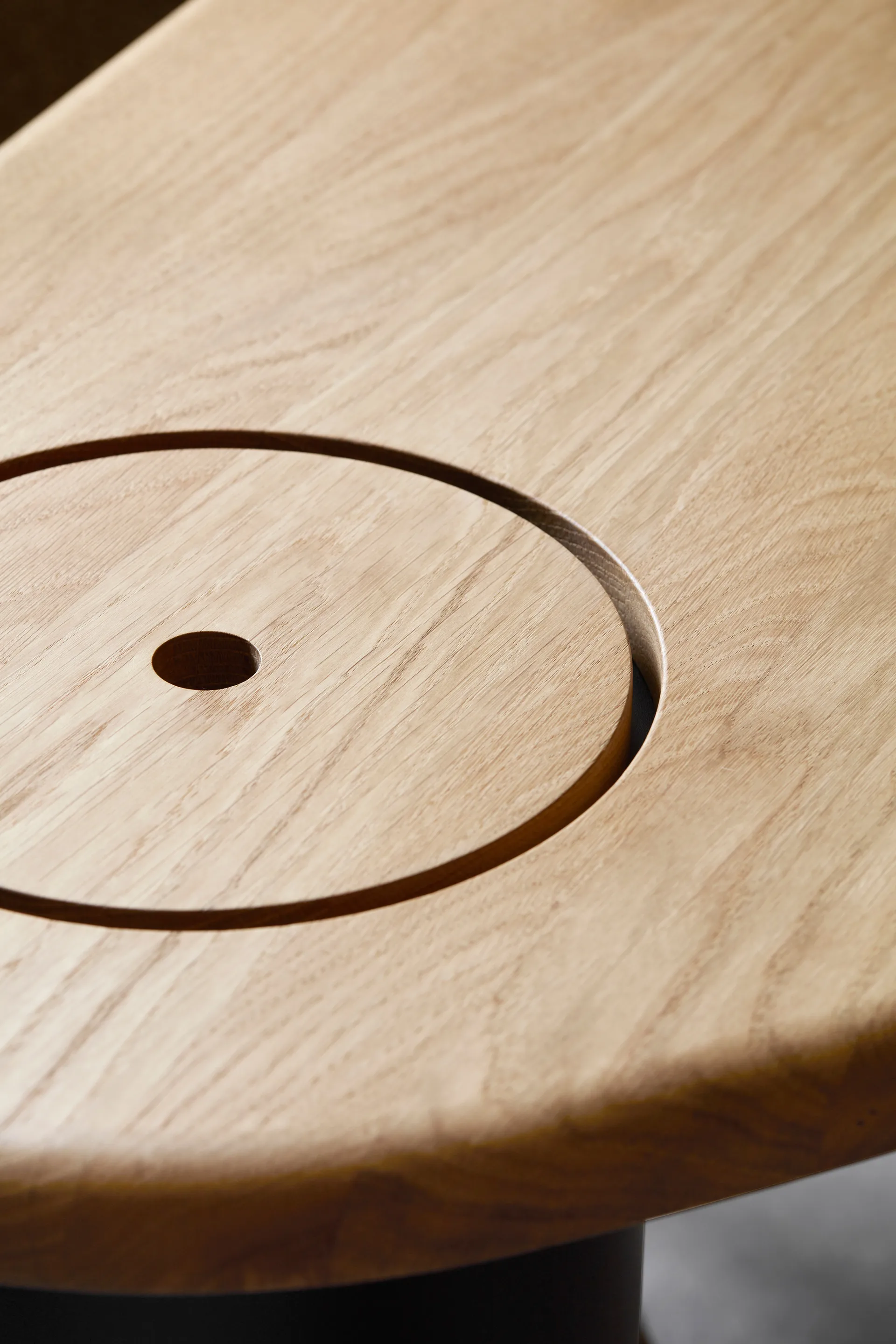 The Eclipse desk Schreibtisch, Natural Oak Audo Copenhagen