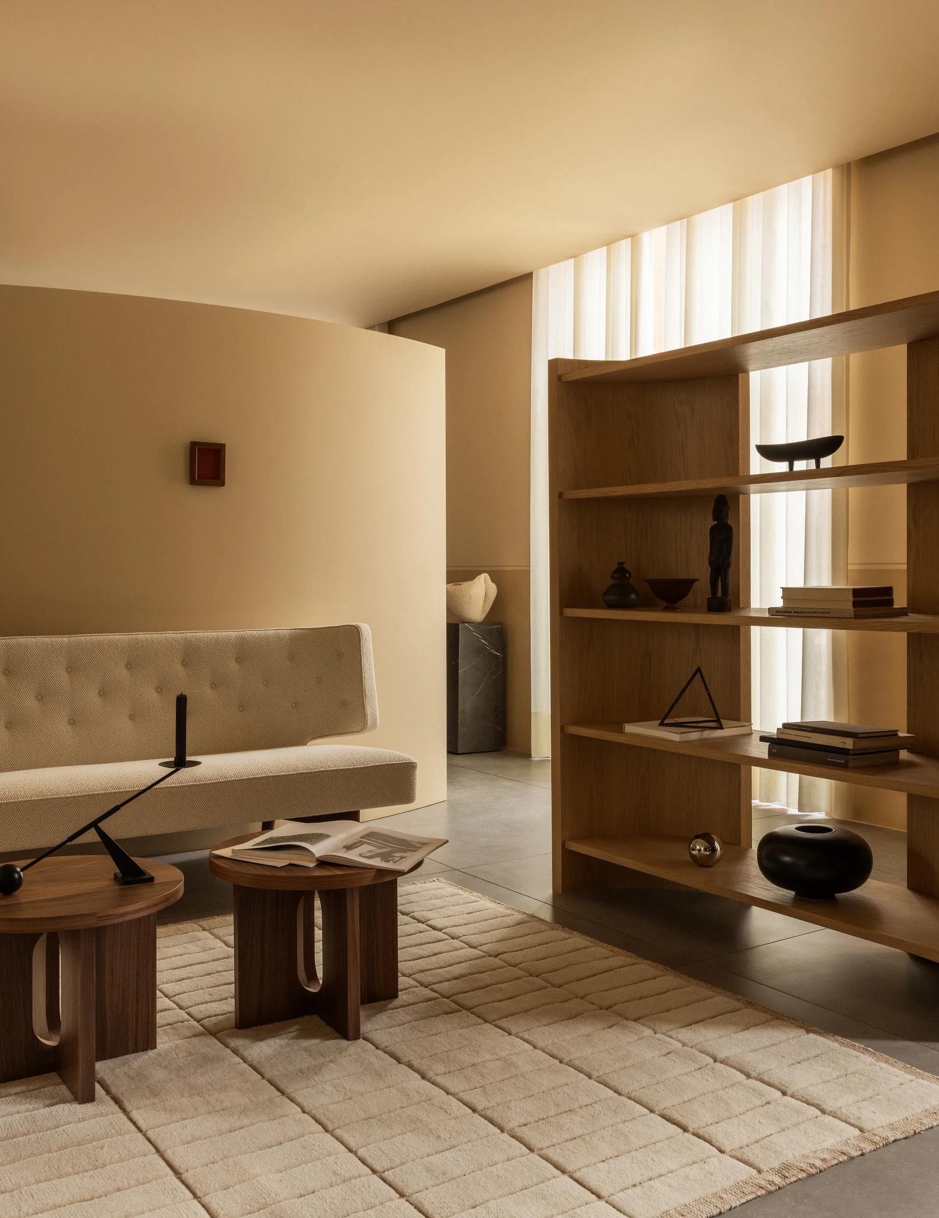 Tile Teppich, Ivory, 200x300 cm Audo Copenhagen