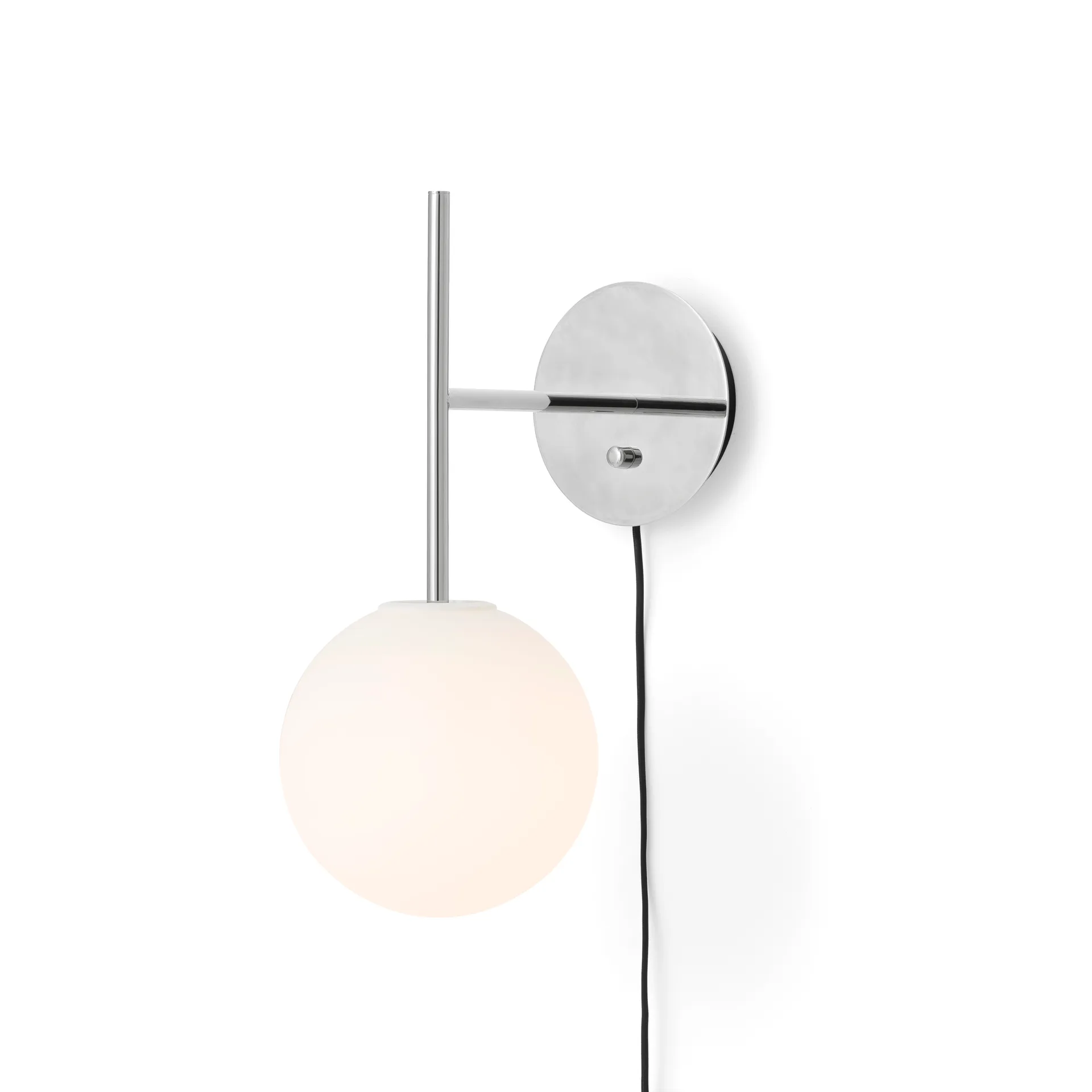 TR Bulb Suspended Wandleuchte, Polished steel Audo Copenhagen