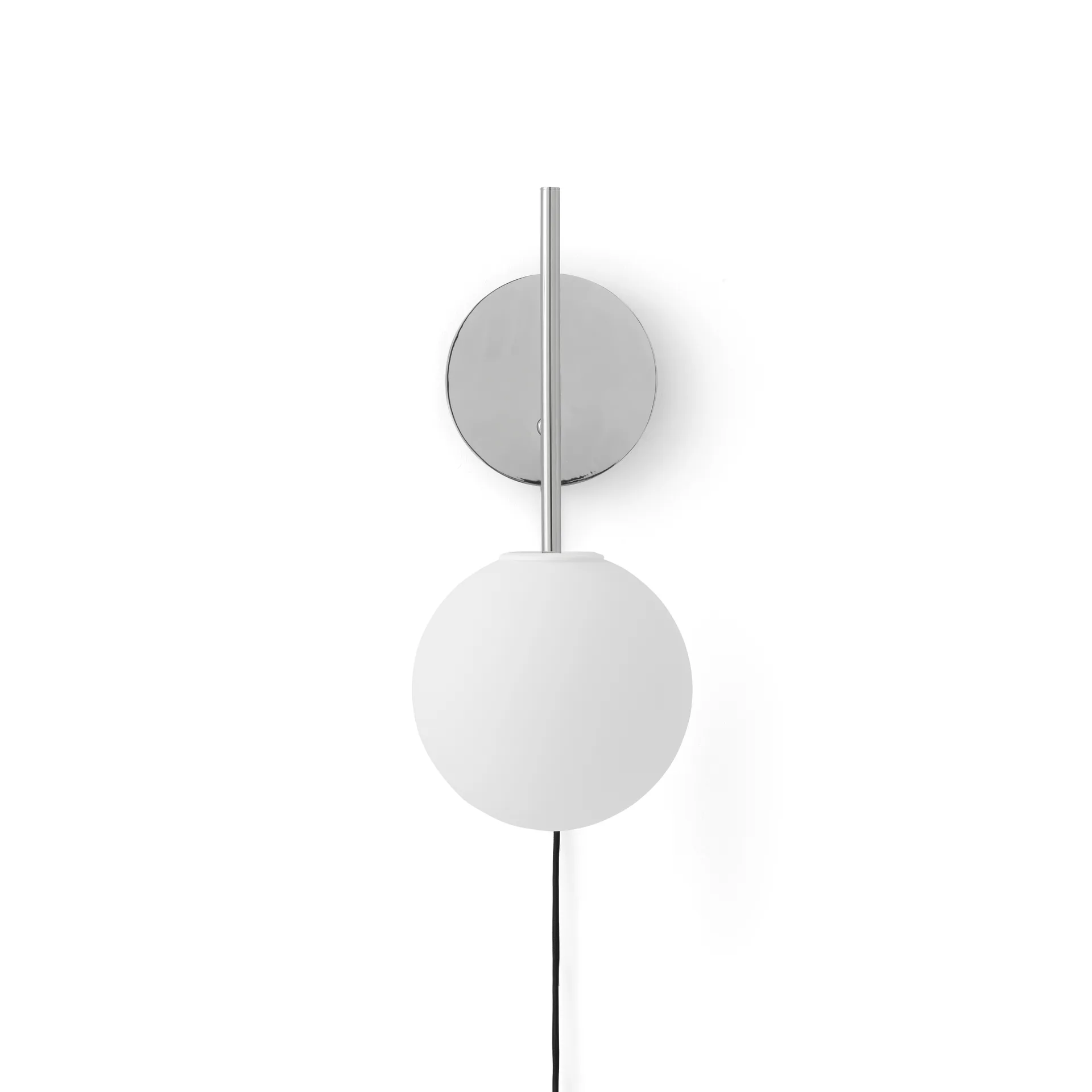 TR Bulb Suspended Wandleuchte, Polished steel Audo Copenhagen