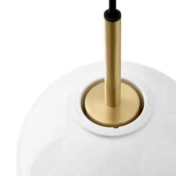 TR Pendelleuchte Messing - Opalglas glänzend - Audo Copenhagen