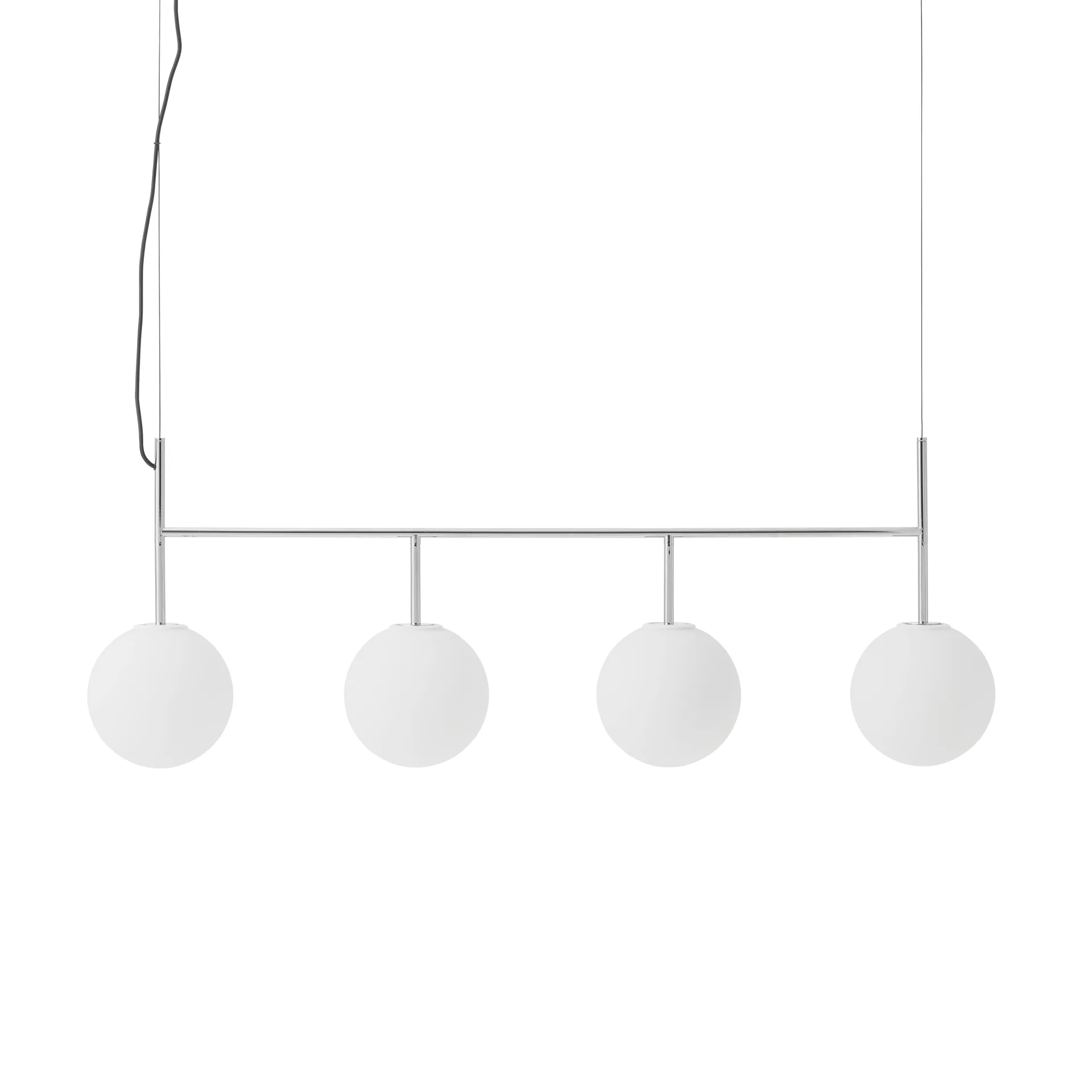 TR Rail Pendelleuchte, Polished steel Audo Copenhagen