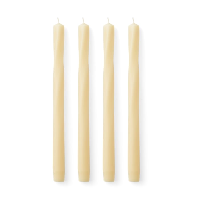 Twist Kerze 30cm 4er Pack - Ivory - Audo Copenhagen