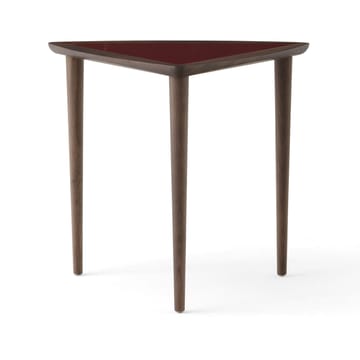 Umanoff nesting side table - Walnut-burgundy - Audo Copenhagen