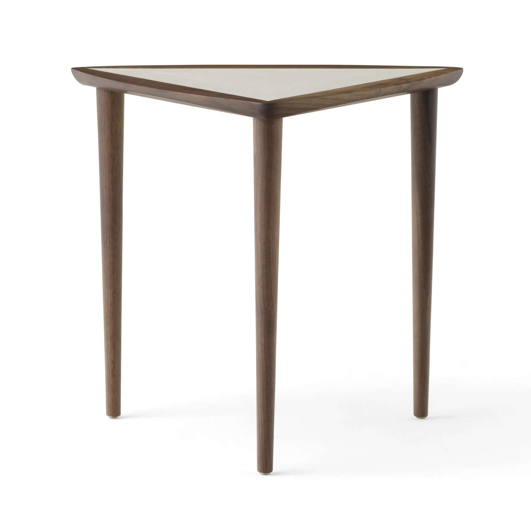 Umanoff nesting side table, Walnut-fog Audo Copenhagen