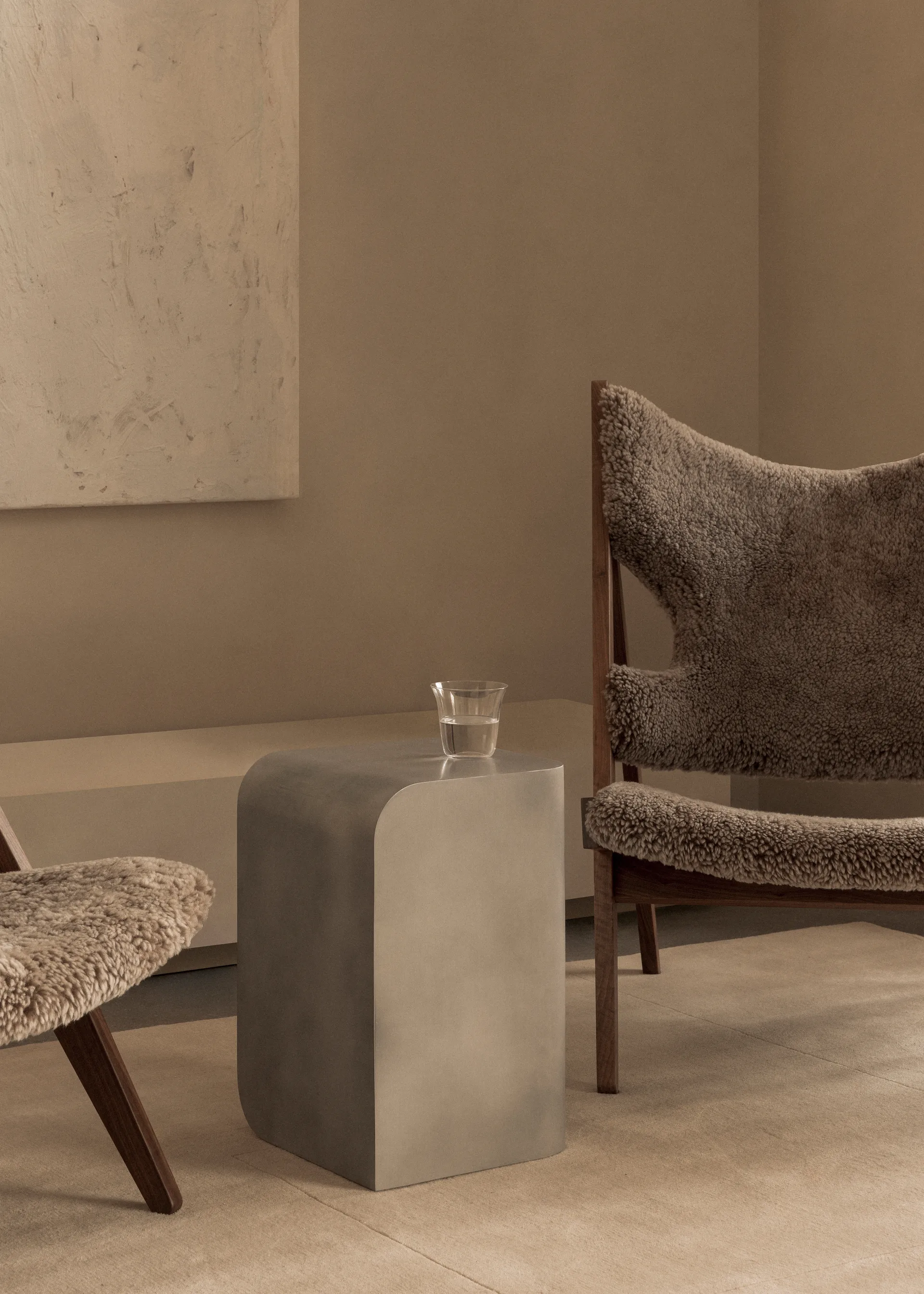 Volume Beistelltisch, Aluminium Audo Copenhagen