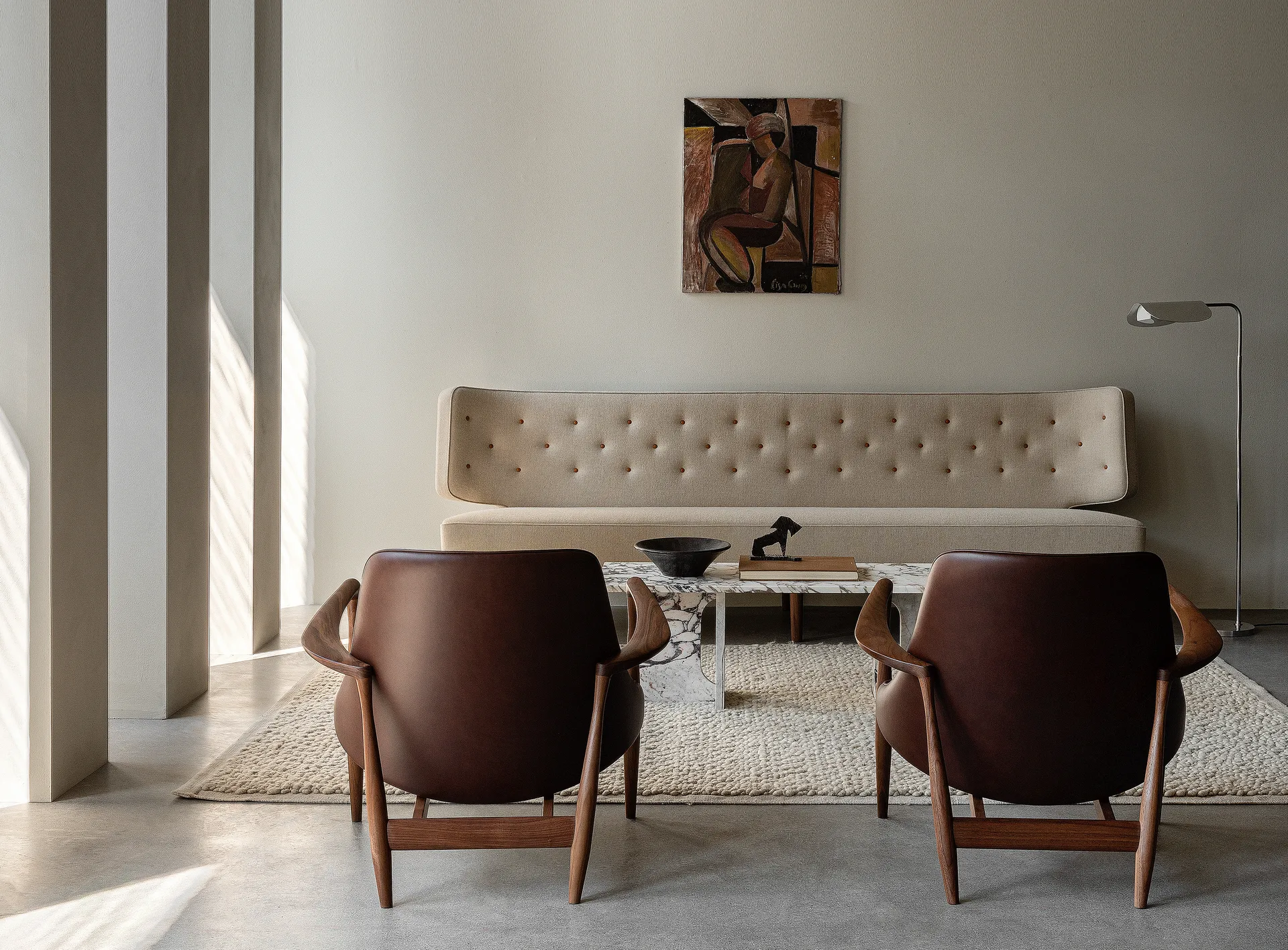 Wing Stehleuchte, Aluminium, 84 cm Audo Copenhagen