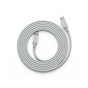 Cable 1 USB-C zu USB-C Ladekabel 2 m - Gotland gray - Avolt