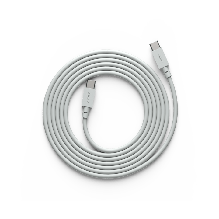 Cable 1 USB-C zu USB-C Ladekabel 2 m - Gotland gray - Avolt