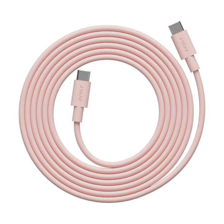 Cable 1 USB-C zu USB-C Ladekabel 2 m - New Pink - Avolt