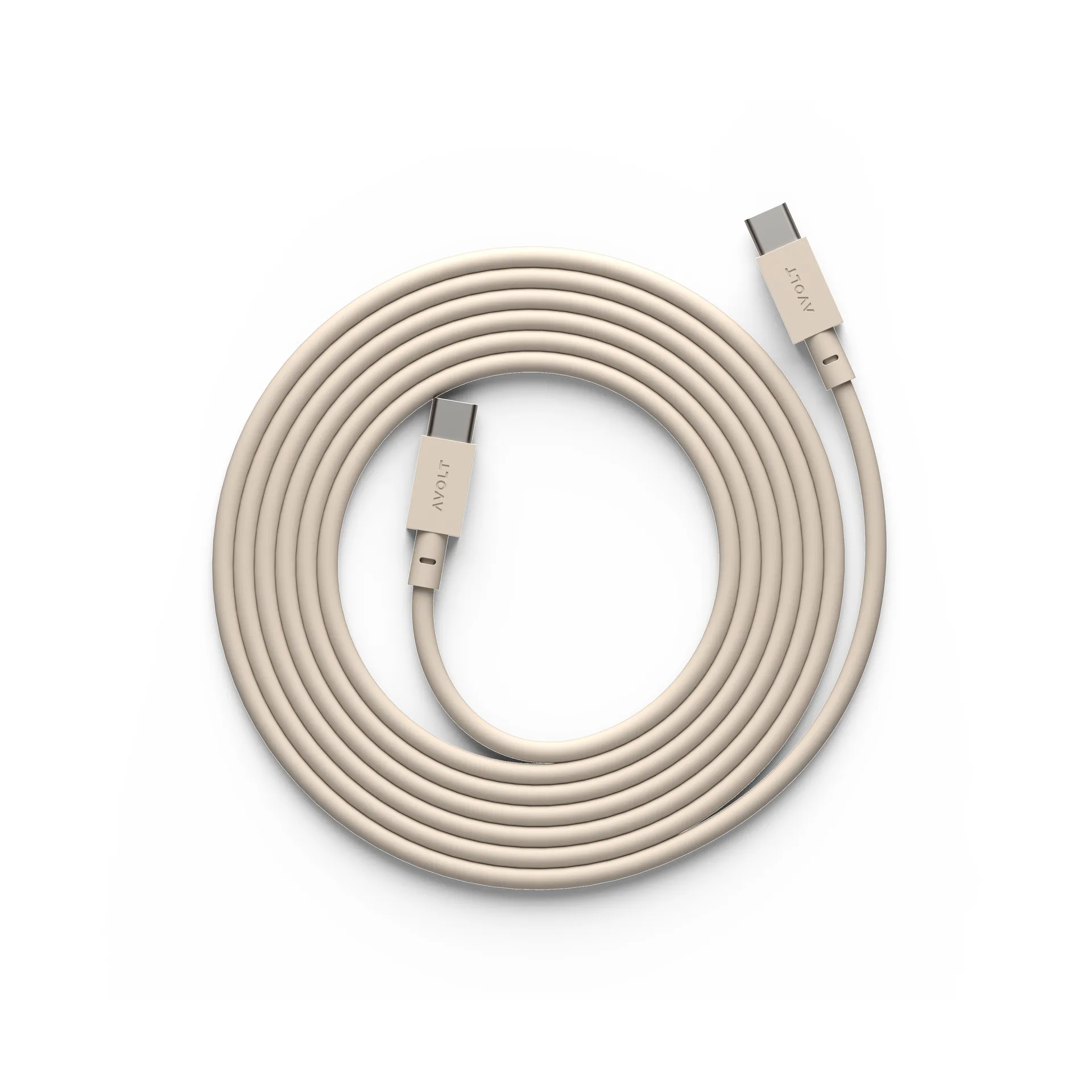 Cable 1 USB-C zu USB-C Ladekabel 2 m, Nomad sand Avolt