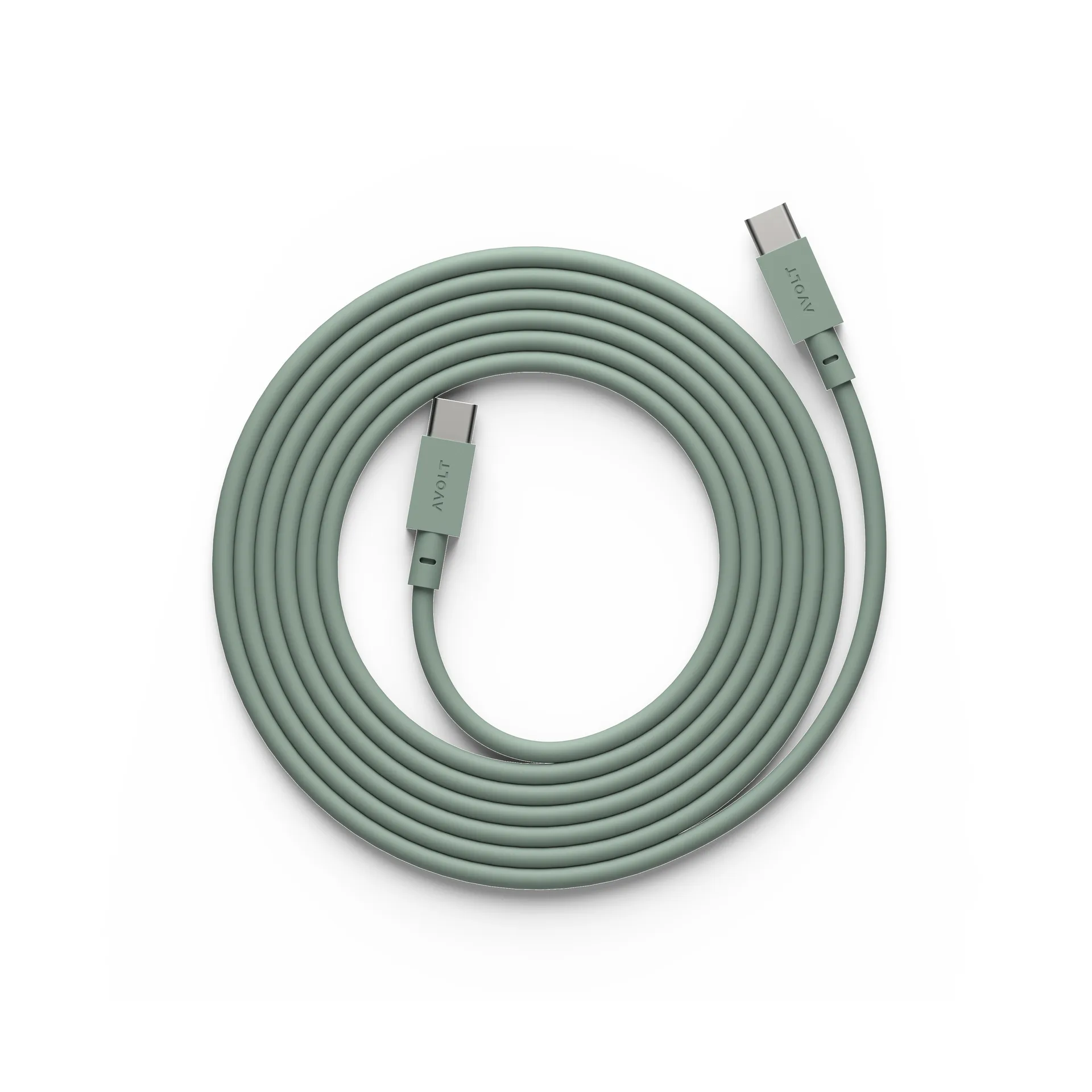 Cable 1 USB-C zu USB-C Ladekabel 2 m, Oak green Avolt
