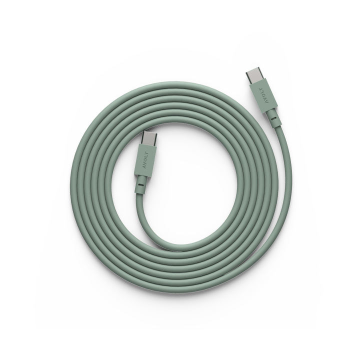 Cable 1 USB-C zu USB-C Ladekabel 2 m, Oak green Avolt