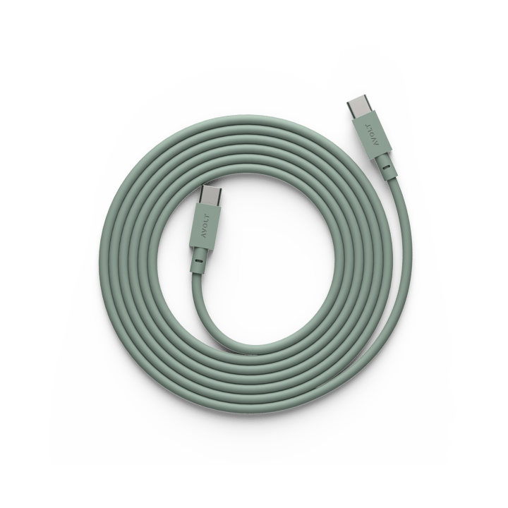 Cable 1 USB-C zu USB-C Ladekabel 2 m - Oak green - Avolt