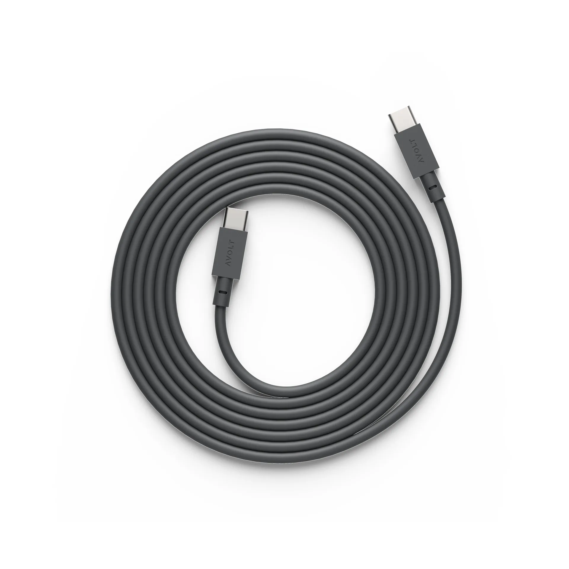 Cable 1 USB-C zu USB-C Ladekabel 2 m, Stockholm black Avolt
