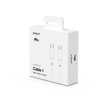 Cable 1 USB-C zu USB-C Ladekabel 2 m - White Martinelli Luce Edition - Avolt