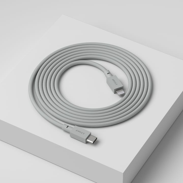 Kabel 1 USB C zu Lightning Ladekabel 2m, Gotland Gray Avolt