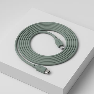 Kabel 1 USB C zu Lightning Ladekabel 2m - Oak Green - Avolt