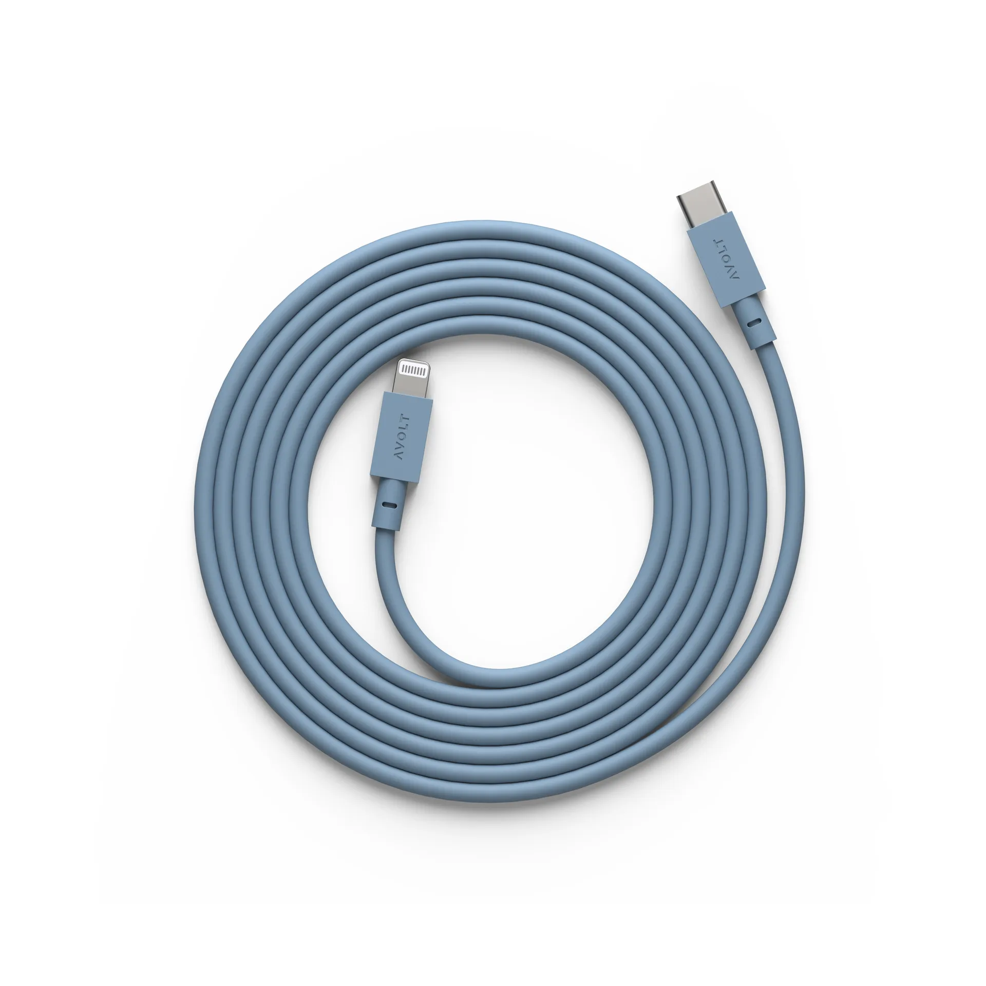 Kabel 1 USB C zu Lightning Ladekabel 2m, Shark Blue Avolt