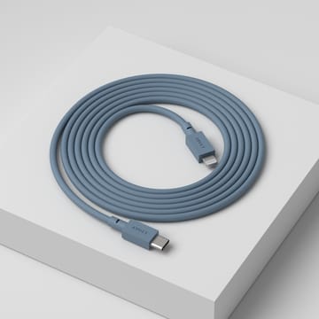 Kabel 1 USB C zu Lightning Ladekabel 2m - Shark Blue - Avolt