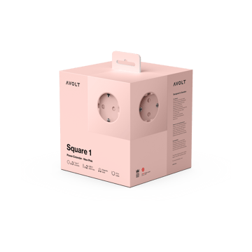Square 1 Steckdose USB-C 30W 1,8 m - New Pink - Avolt