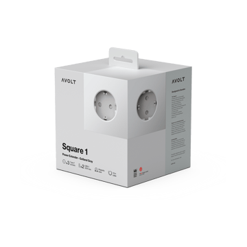 Square 1 Steckdosenleiste USB-C 30W 3 m - Gotland Gray - Avolt