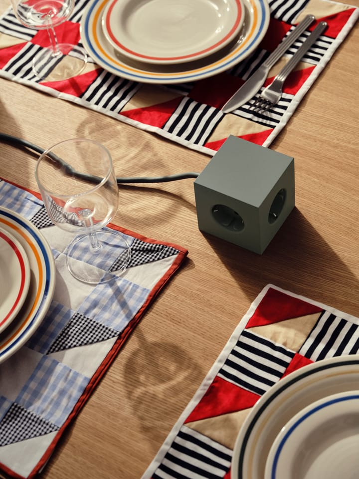 Square 1 Steckdosenleiste USB-C 30W 3 m, Oak Green Avolt