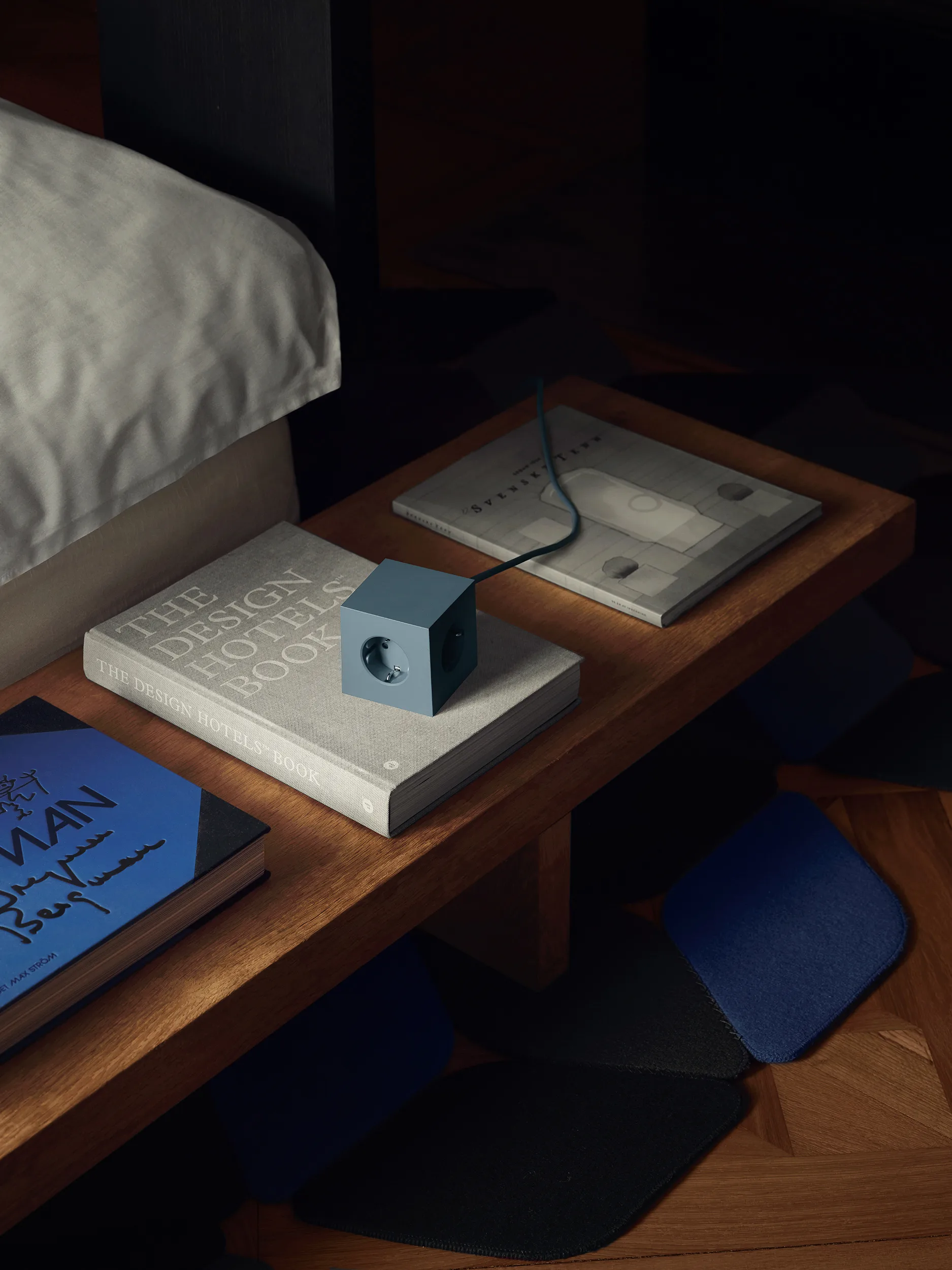 Square 1 Steckdosenleiste USB-C 30W 3 m, Shark Blue Avolt