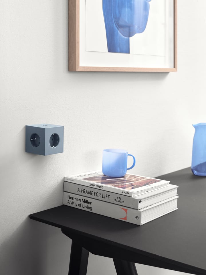 Square 1 Steckdosenleiste USB-C 30W 3 m, Shark Blue Avolt