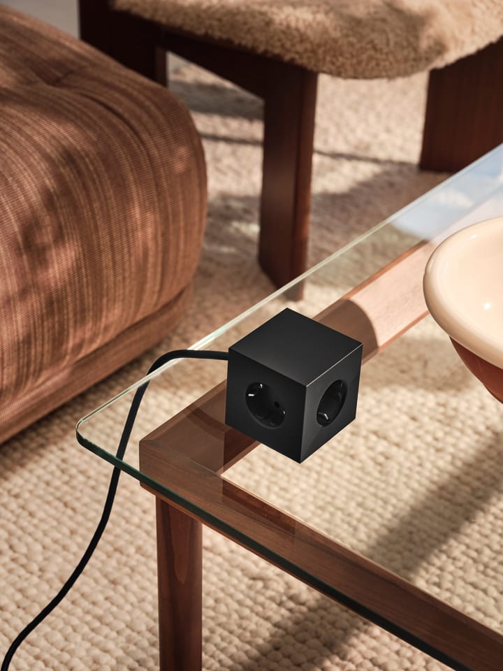 Square 1 Steckdosenleiste USB-C 30W 3 m, Stockholm Black Avolt