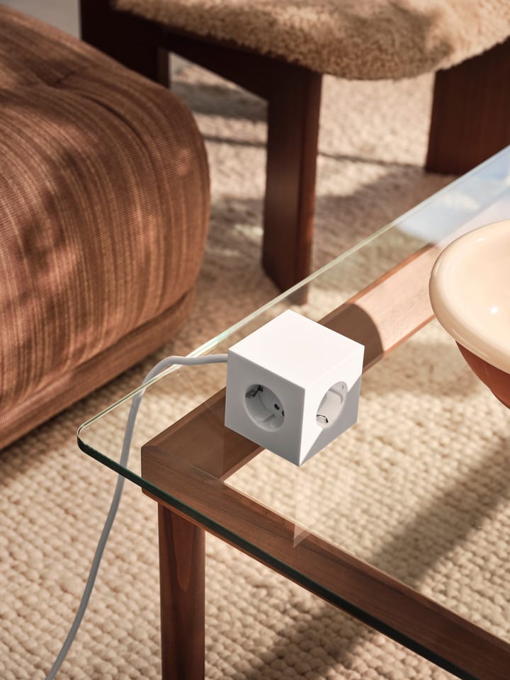 Square 1 Steckdosenleiste USB-C 30W 3 m, White Martinelli Luce edition Avolt