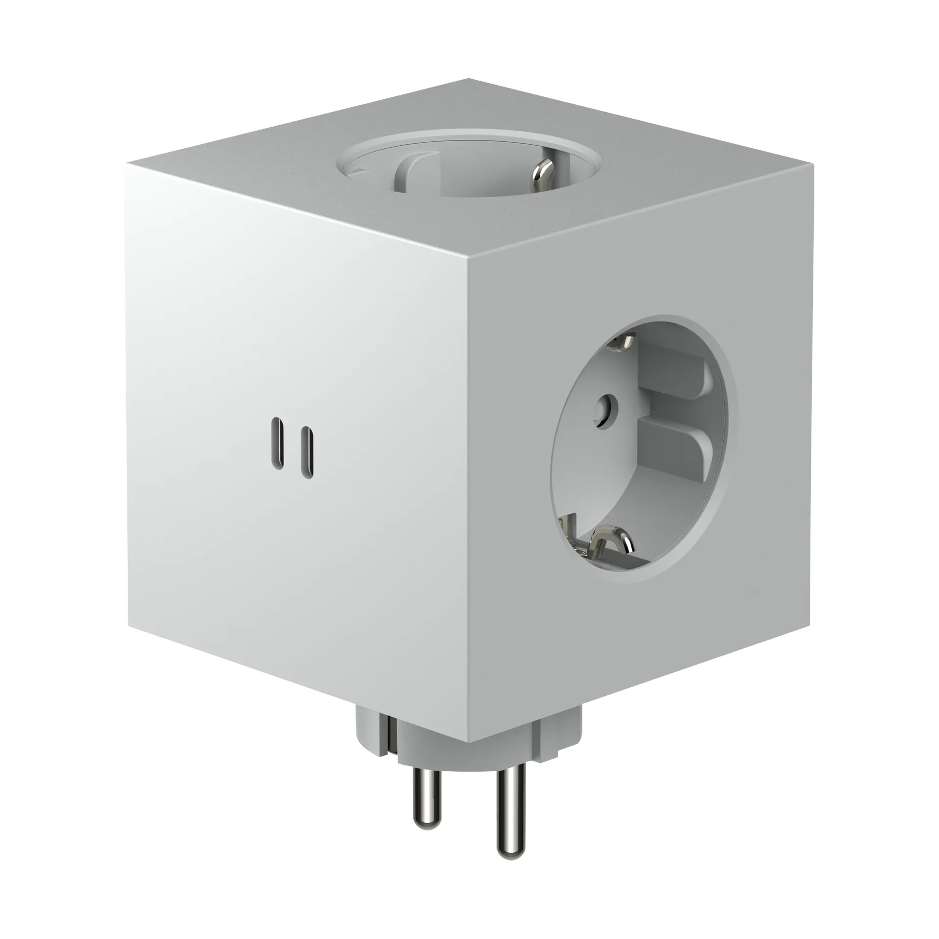 Square 2 Steckdose, Gotland Grey Avolt