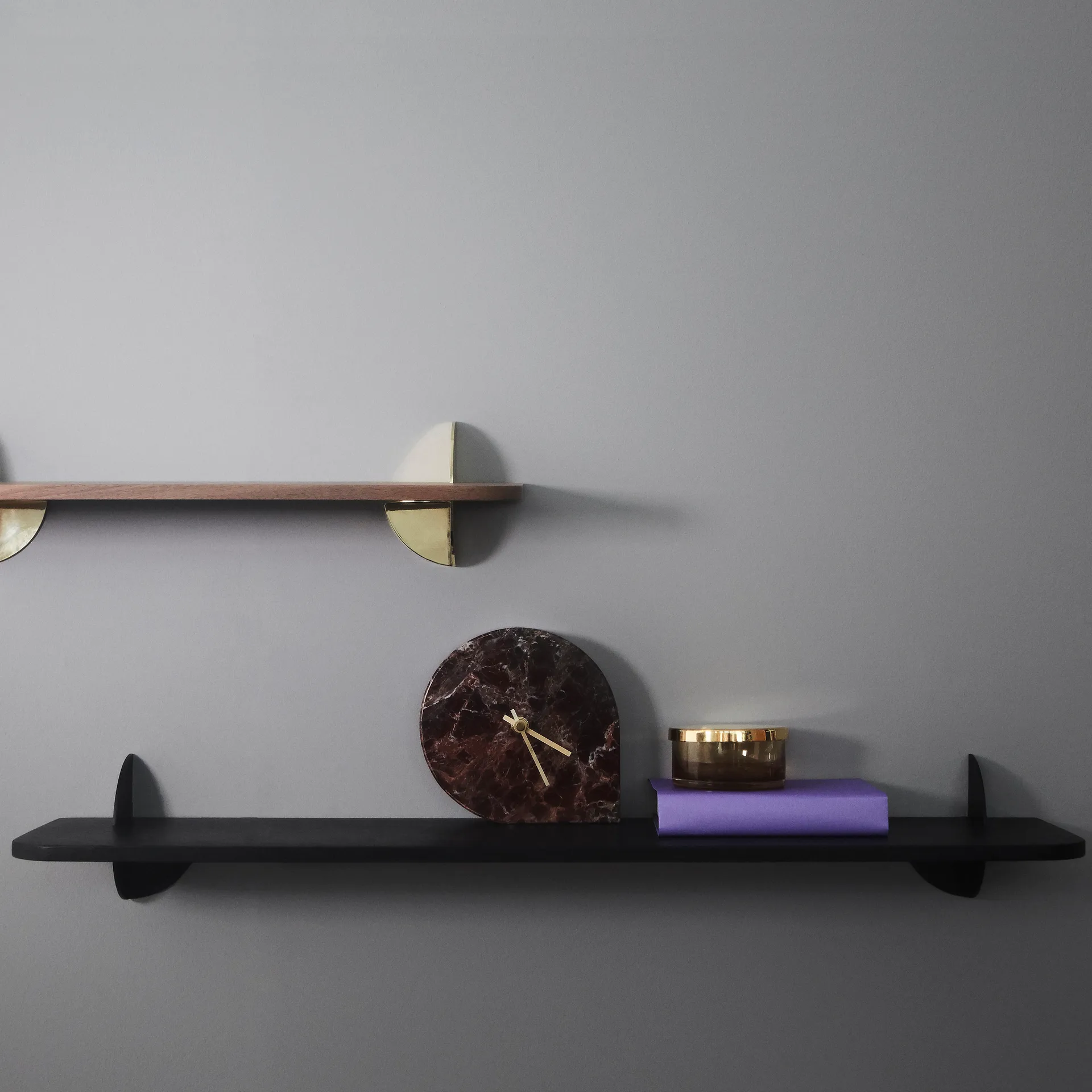 Aedes Wandregal 80cm, Schwarz AYTM