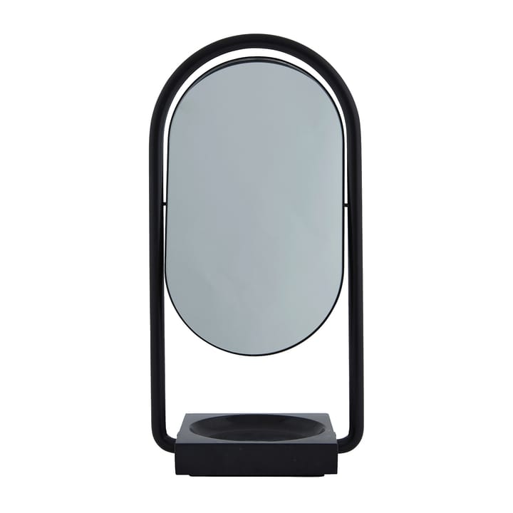 Bold Tischspiegel 50 x 50 cm - Black/Black - AYTM