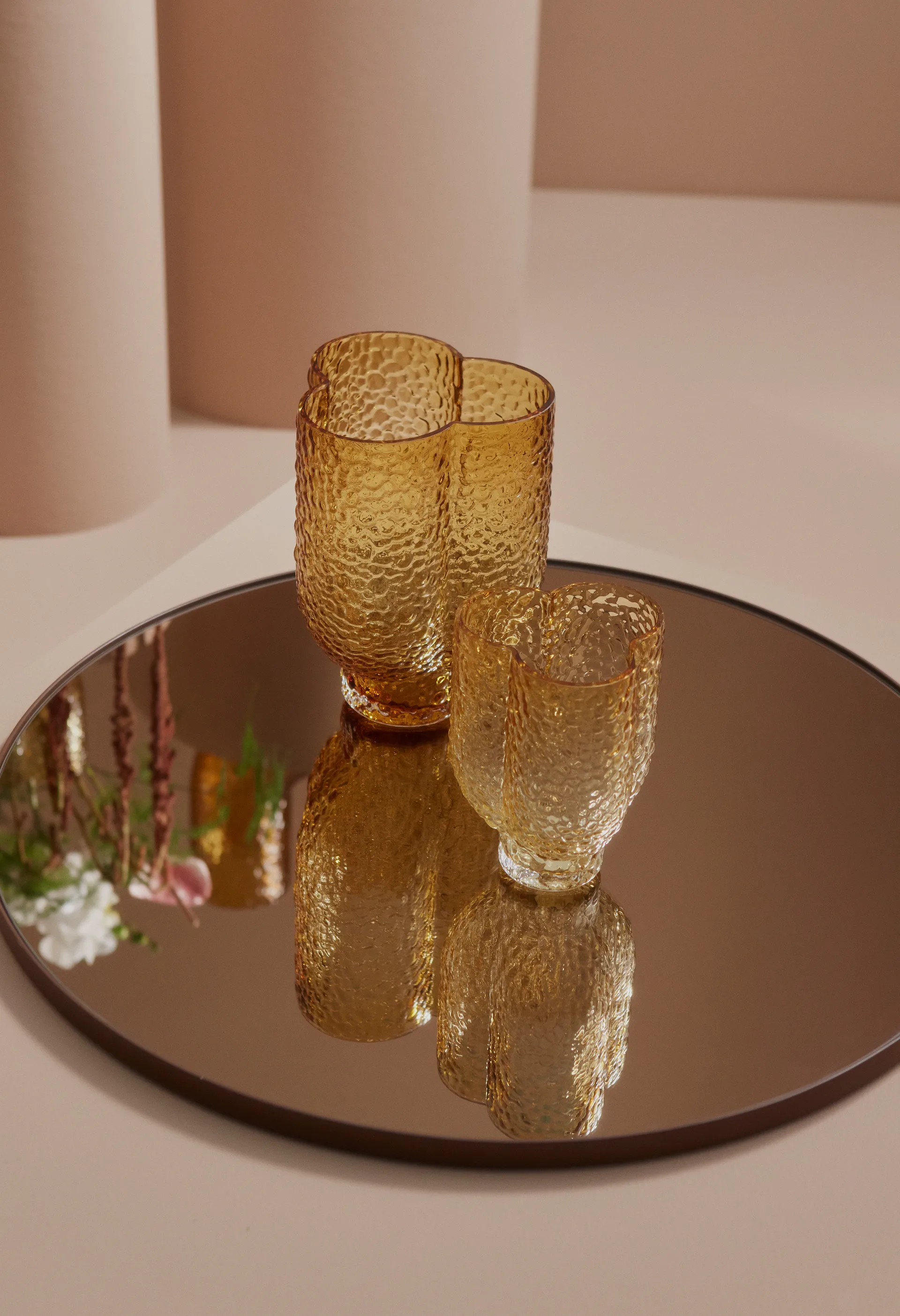 Circum Spiegel Ø50cm, Brown AYTM