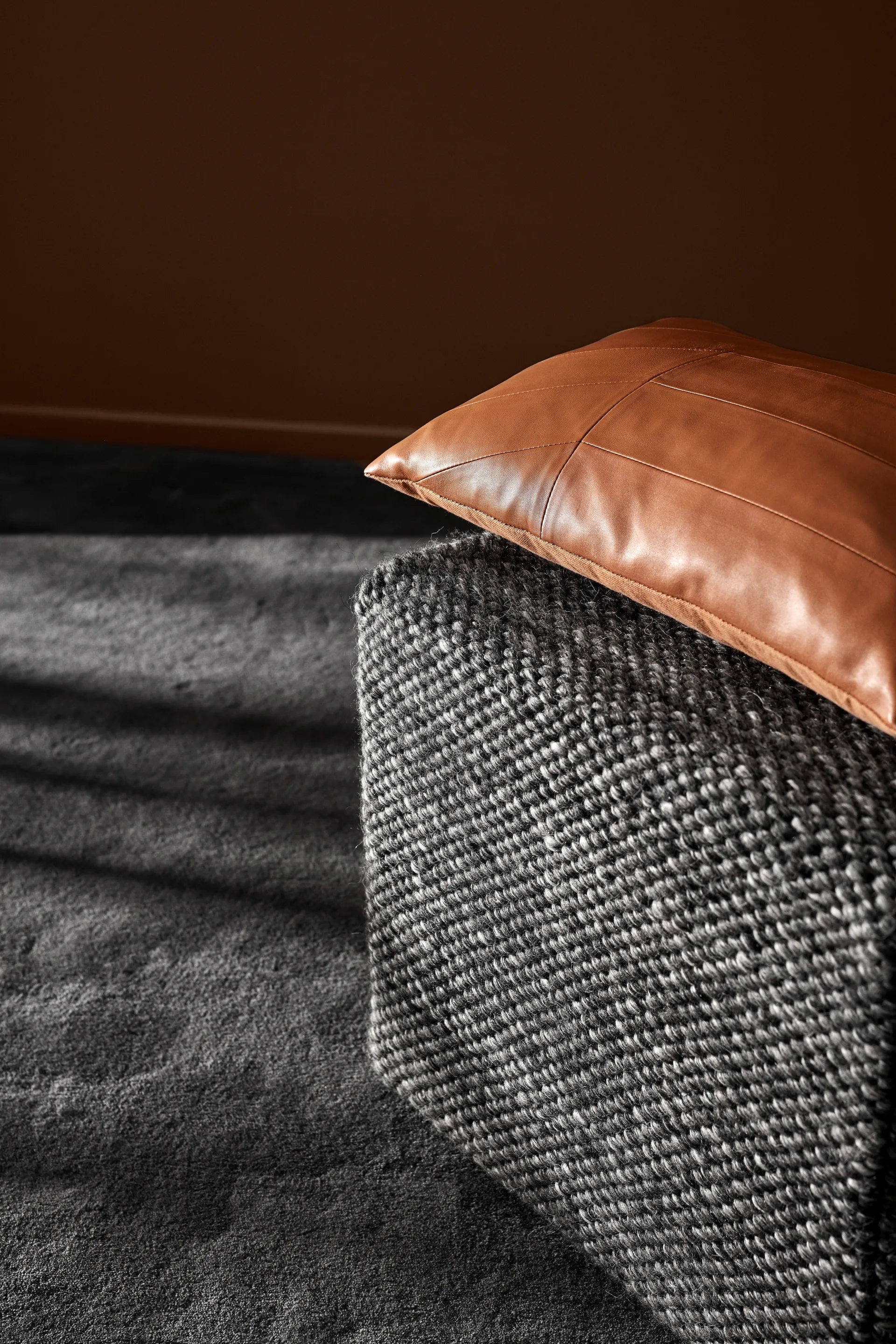 Coria Kissen 30 x 50cm, Bernsteingelb AYTM