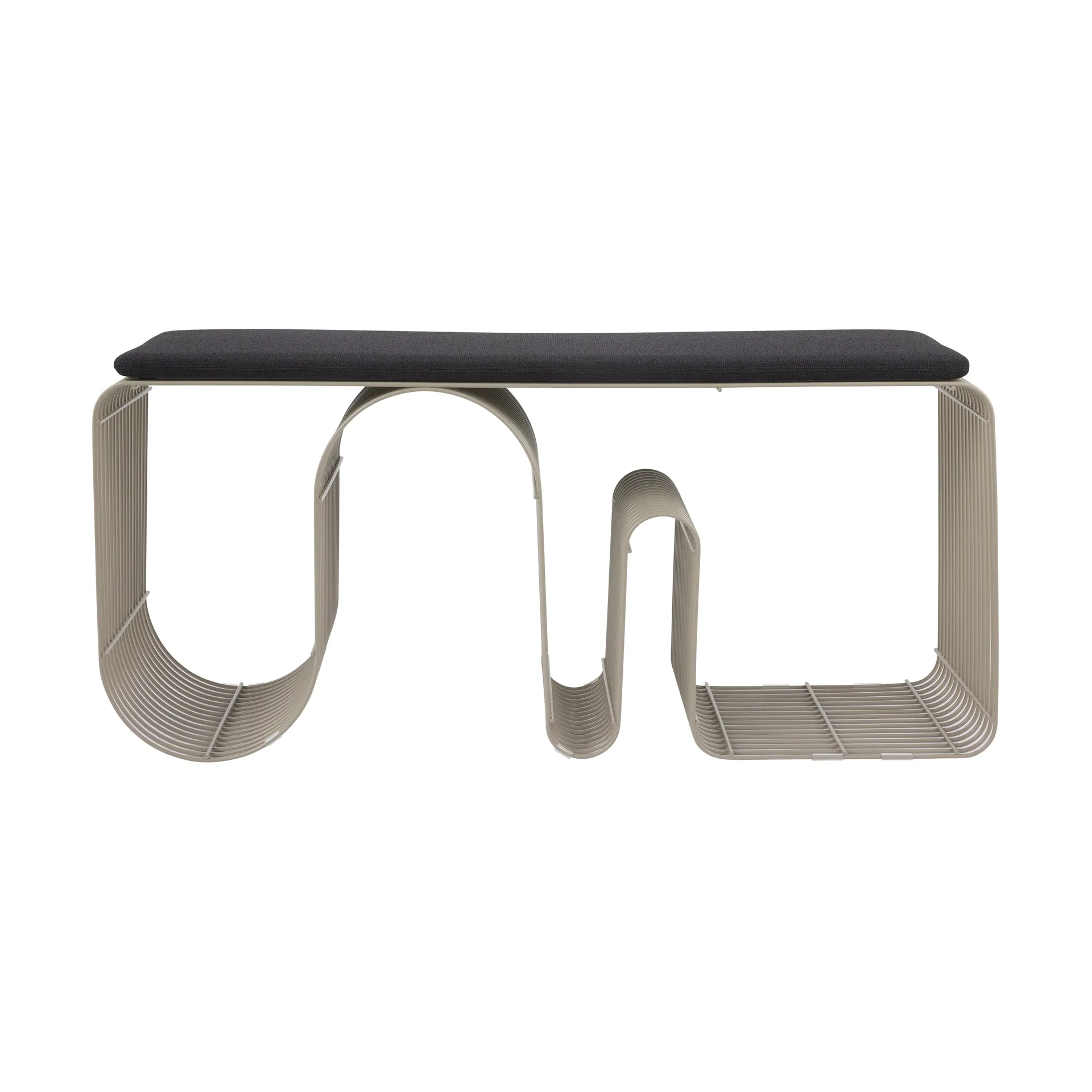 Curva Sitzkissen für Bank 32x95,5 cm, Anthracit AYTM