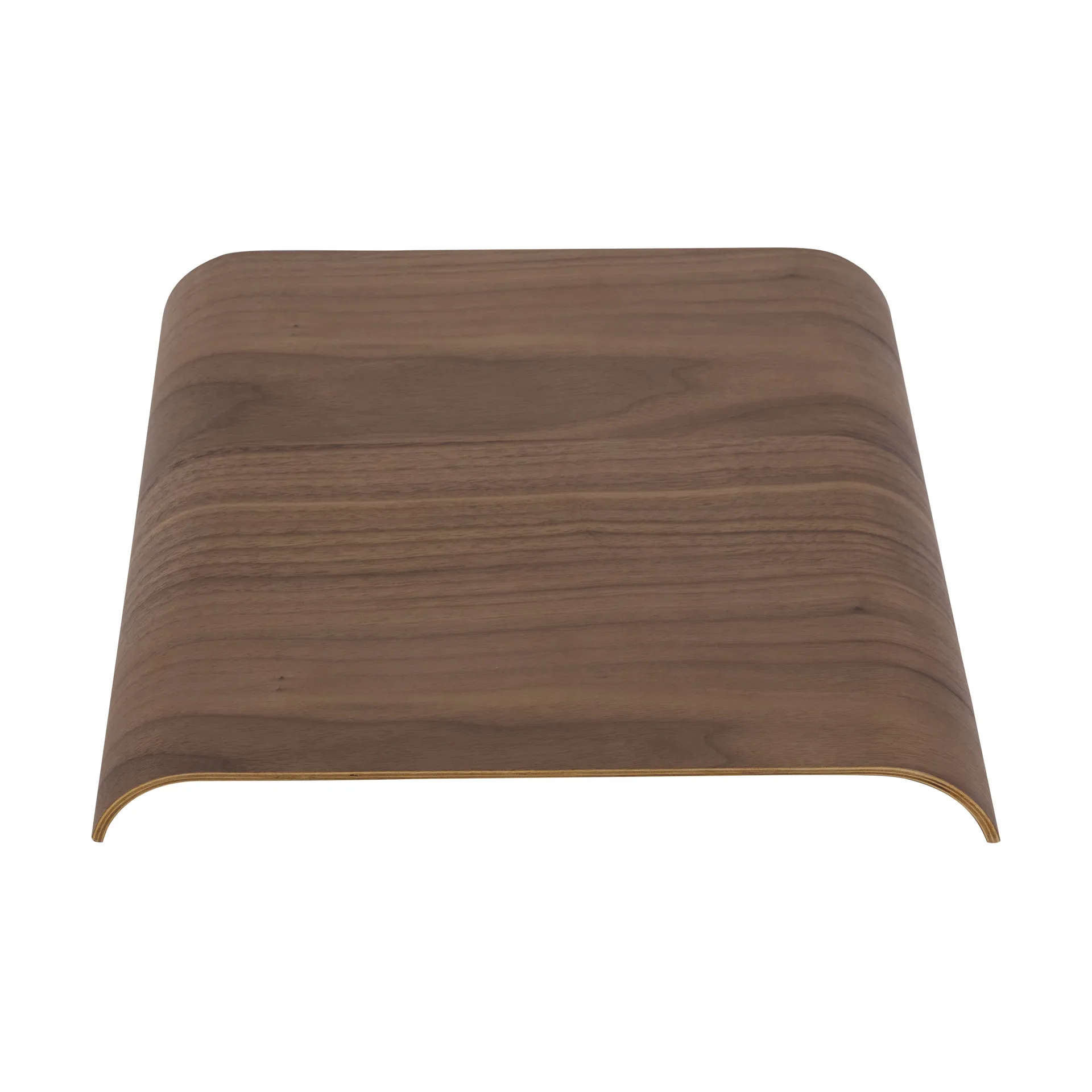 Curva Tablett/Oberseite für Curva Hocker 33 cm, Walnuss AYTM