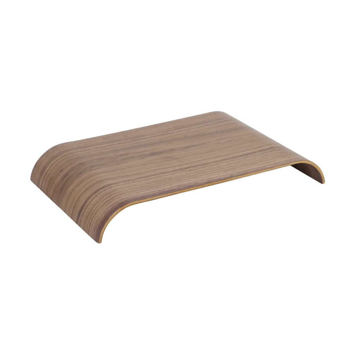 AYTM Curva Tablett/Oberseite für Curva Regal 40,4 cm Walnuss
